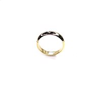 Ring Davite & Delucchi Man in White Gold Diamante 0.03 Ct FEM - FEM